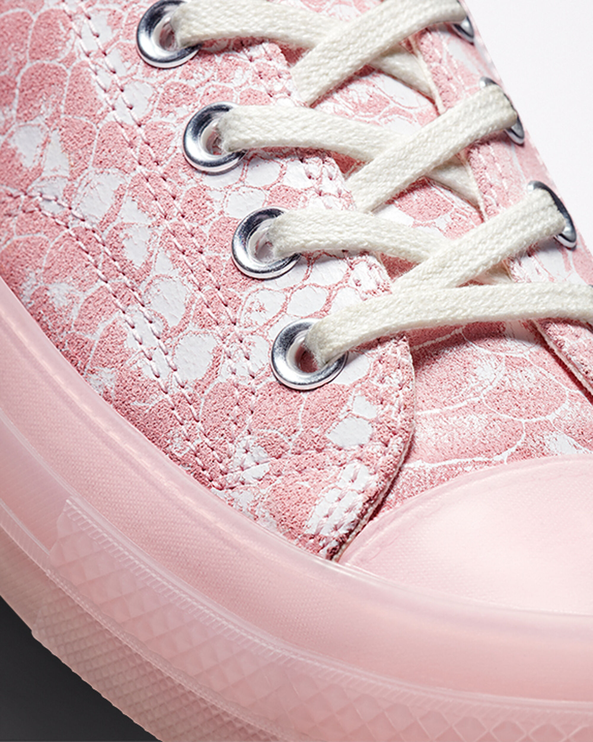 Zapatillas Converse x GOLF WANG Chuck 70 Mujer Rosas Blancas | Chile-82436